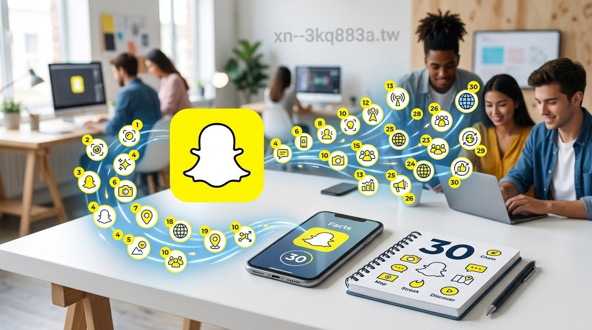 關於Snapchat的30個事實